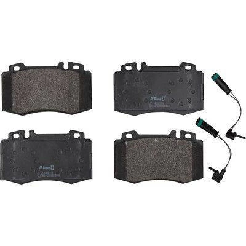 Image of JP GROUP 1363602410 Brake pad set JP Front Axle, excl. wear warning contact Brake Pad Set,disc brake (402)