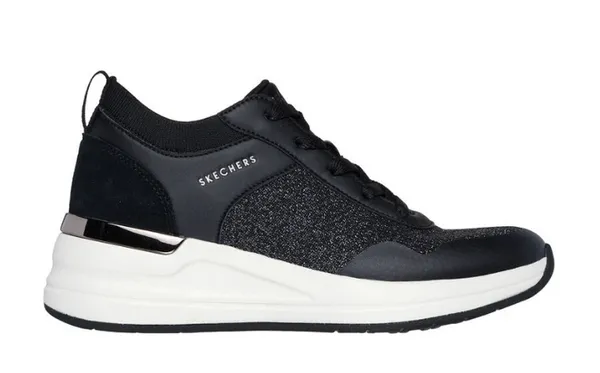 Image of Skechers Billion 2 Runners Womens Runners 4 (37) Black 27380703240