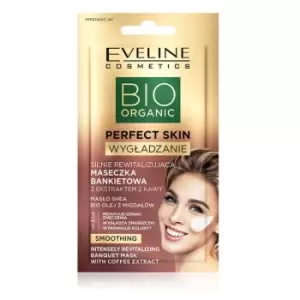 image of Eveline Perfect Skin Smoothing Intensely Revitalizing Banquet Mask With Coffee Extract 8 ml