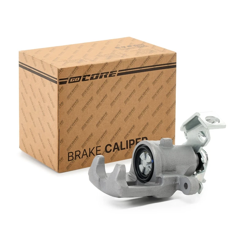 Image of goCORE GCG80365 Brake caliper Rear Axle, without holder Grey Cast Iron, Cast Iron Brake Caliper (78)
