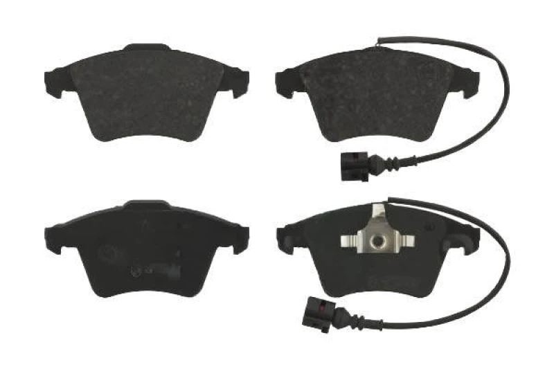 Image of Blue PRINT ADV184268 Brake pad set Front Axle, incl. wear warning contact, with piston clip Brake Pad Set,disc brake (402)