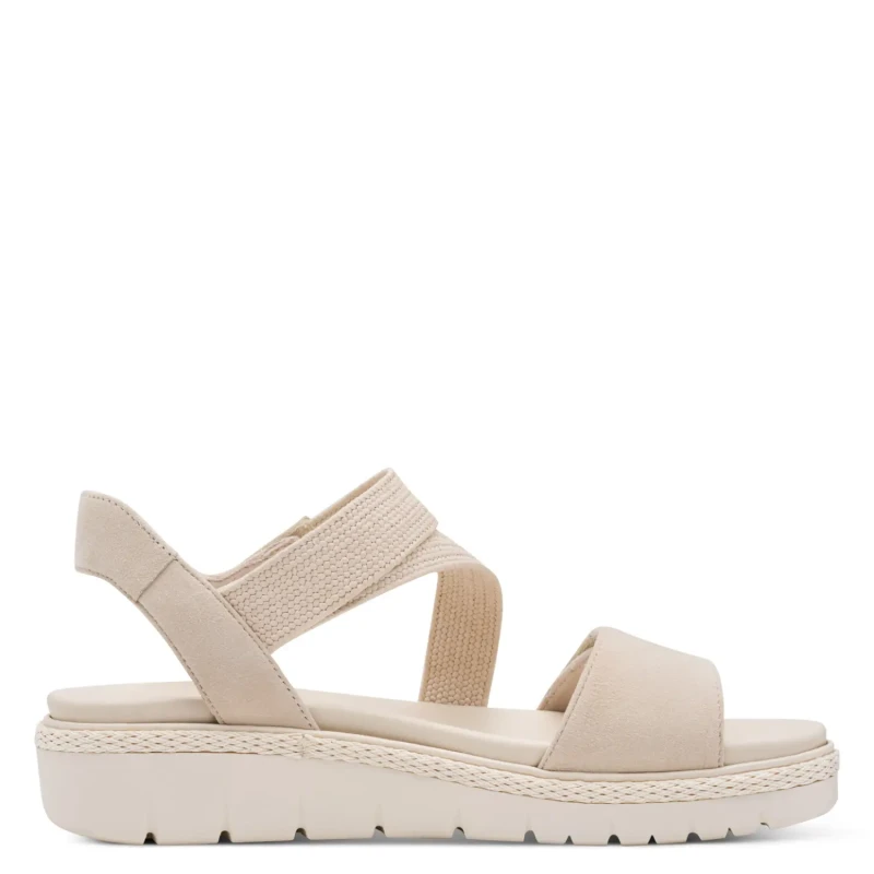 Image of tamaris Womens wedge sandals Tamaris 1-28241-42 Beige Female 38