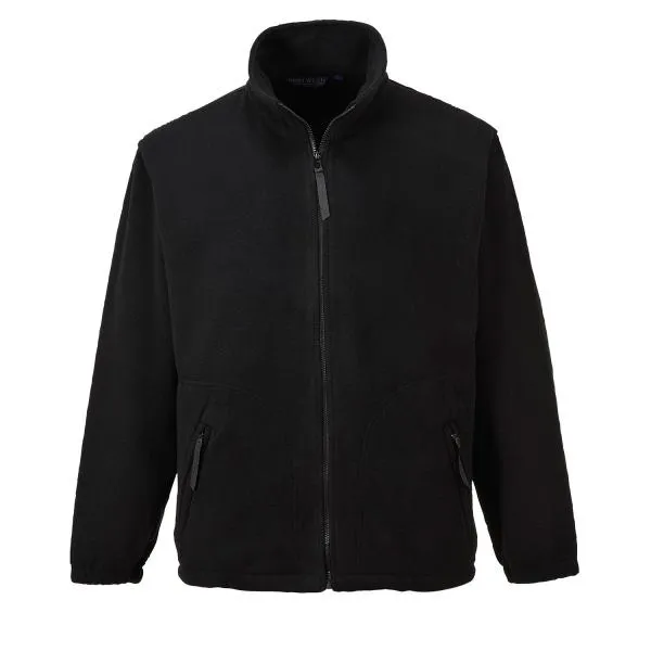 Image of Portwest Mens Argyll Fleece F400BKR6XL Colour: Black