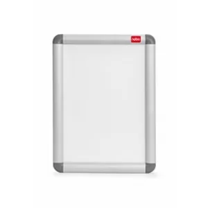 image of Nobo 1902214 A4 Clip Frame Silver and Grey