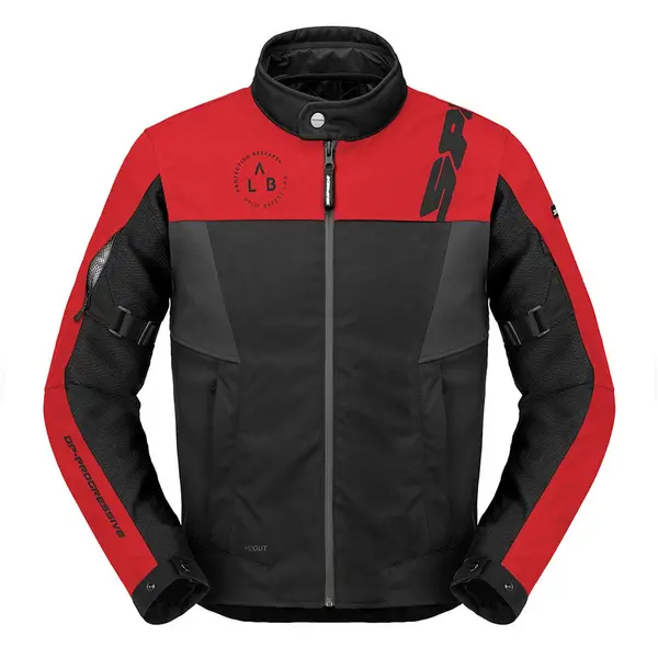 Image of Spidi Corsa H2OUT Jacket Red Black Size L