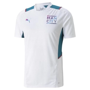 Puma Manchester City Training Top 2021 2022 Mens - White/Green