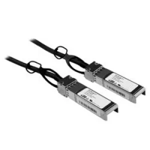 image of StarTech 5m Cisco Compatible SFP 10 Gigabit Ethernet 10GbE Twinax Direct Attach Cable