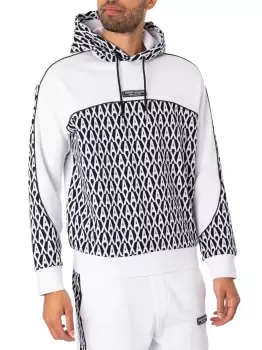 Image of Box Logo Word Pullover Hoodie