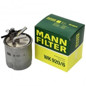 Image of Mann Filter WK9206 Fuel Filter
