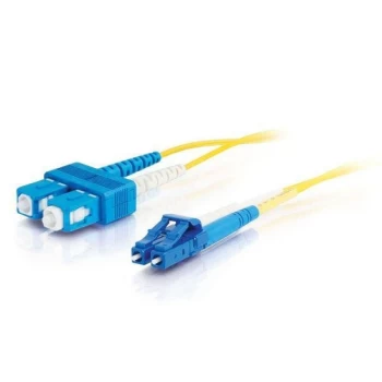 Image of C2g Lc-st 9/125 Os1 Duplex Singlemode Pvc Fiber Optic Cable (lszh) - P