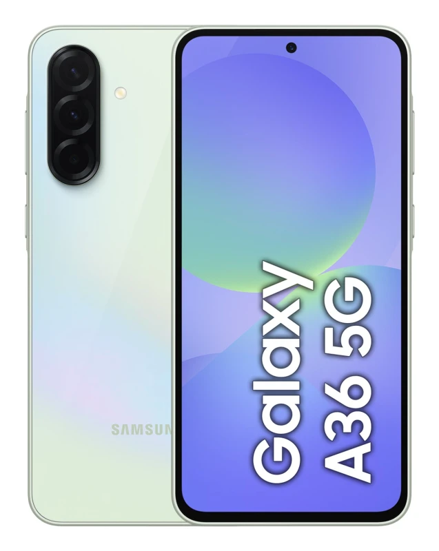 Image of Samsung Galaxy A36 5G 256GB Smartphone in Awesome Lime