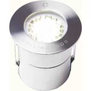 Image of Collingwood LED Small Spot Low Profile Walkover Ground Light 12 - Degree 1W - Warm White