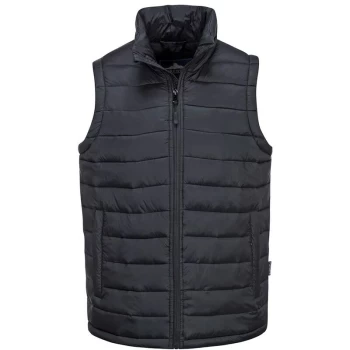 Image of Portwest - S544BKRM - sz M Aspen Baffle Gilet - Black