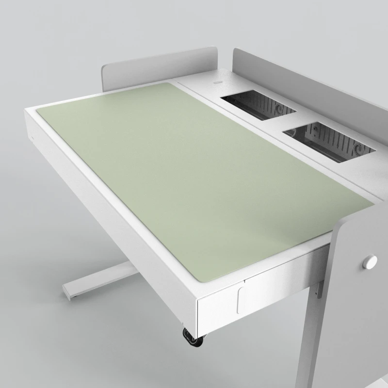 Image of Heckler Design H922-4183 desk pad Linoleum Green