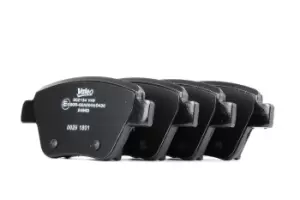 Image of VALEO Brake pad set VW,AUDI,SKODA 302134 5K0698451,5K0698451A,5K0698451C 5K0698451,5K0698451A,5K0698451C,5K0698451,5K0698451A,5K0698451C,2K5698451