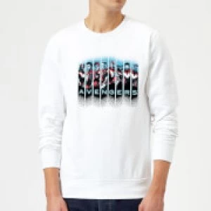 Image of Avengers: Endgame Character Split Sweatshirt - White - XL