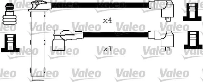Image of Ignition lead set VALEO 346237