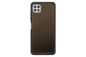 image of Samsung A22 5G Soft Clear Cover in Black (EF-QA226TBEGEU)