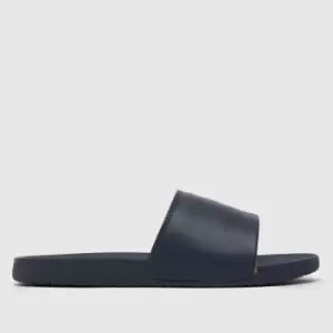 Image of Polo Ralph Lauren Navy & Red Cayson Ii Boys Youth Slides