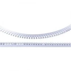 Image of HellermannTyton 251 10109 G51P A PE NA Flexiform Edge Protector White