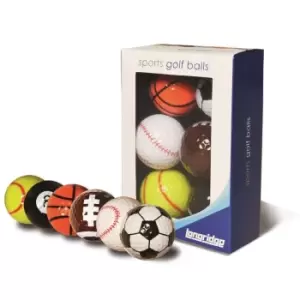 Image of Longridge Sports Balls - 6Pk