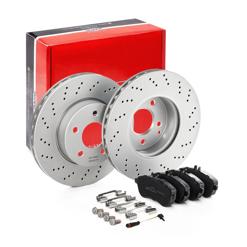 Image of Brake discs and pads set MAPCO 47907HPS