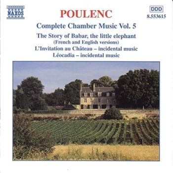 image of Francis Poulenc - Complete Chamber Music Vol.5 CD