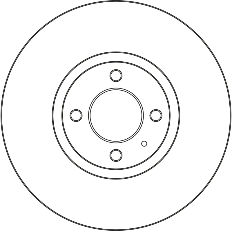Image of Brake disc TRW DF6030
