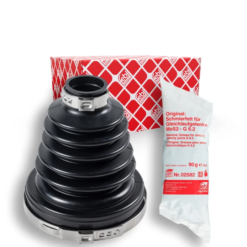 Image of FEBI BILSTEIN 173230 CV Boot transmission sided, Thermoplast Thermoplast Bellow,drive shaft (194)