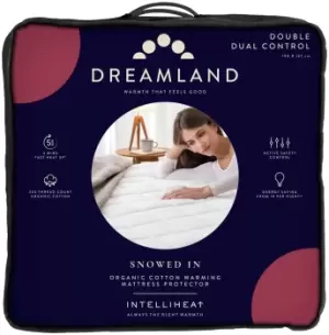 image of Dreamland Cotton Electric Dual Control Blanket-Double