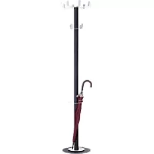 image of Paperflow Coat Stand Easy Cloth Model D 350 x 350 x 175mm Anthracite