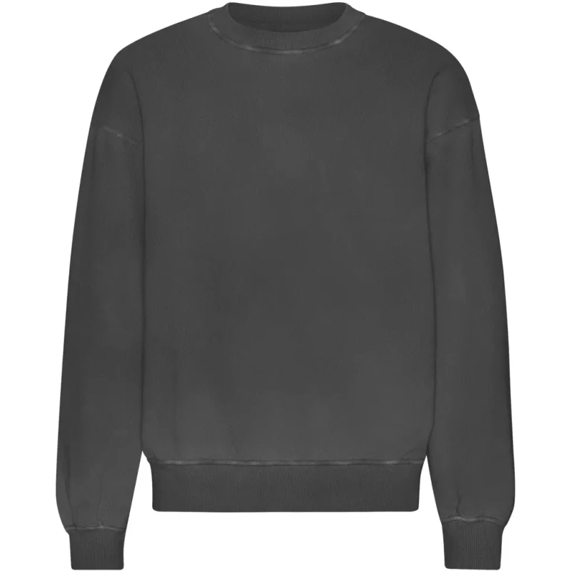 Image of Colorful Standard Oversized crewneck sweatshirt Colorful Standard Organic Faded Black Noir Unisex M