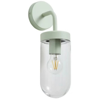 Image of Lantern KEW Mint Exterior Light - Zinc