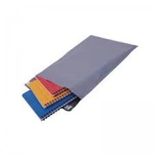 image of Grey Opaque Polythene Mailing Bag 235x320mm Pk 500