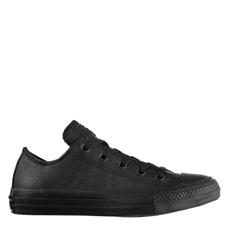 Image of Chuck Taylor All Star Mono Ox Leather Trainers