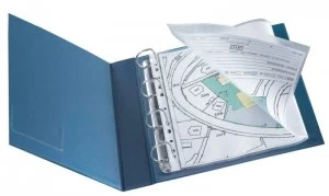 Image of Q Connect Punch Pckt Pp A3/a4 Gls Pk10