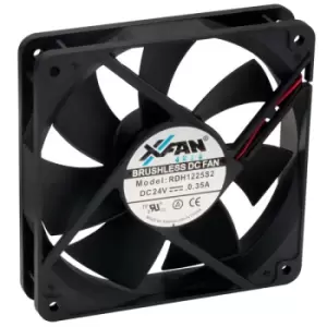 Image of X-Fan RDH1225S2 120 x 120 x 25mm Axial Fan 24V Sleeve Bearing