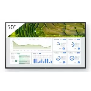 Image of Sony FW-50BZ30L Signage Display Digital signage flat panel 127cm (50") LCD WiFi 440 cd/m 4K Ultra HD Black Android 24/7