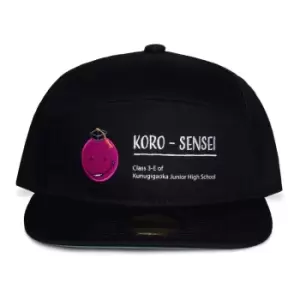 Image of ASSASSINATION CLASSROOM Koro Sensei Class 3-E Snapback Baseball...