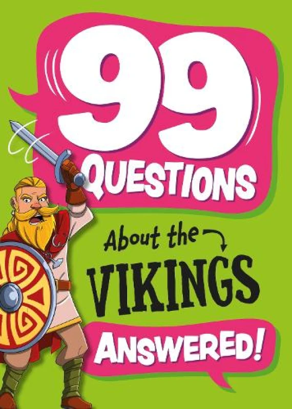 Image of 99 Questions About: The Vikings Paperback / softback