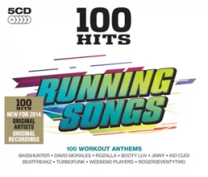 Image of 100 Hits Running Songs by Various Artists CD Album