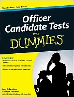 Image of officer candidate tests for dummies