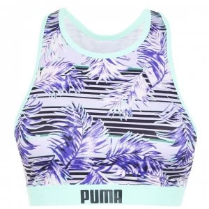 Puma Print Racerback Bikini Top - Multi