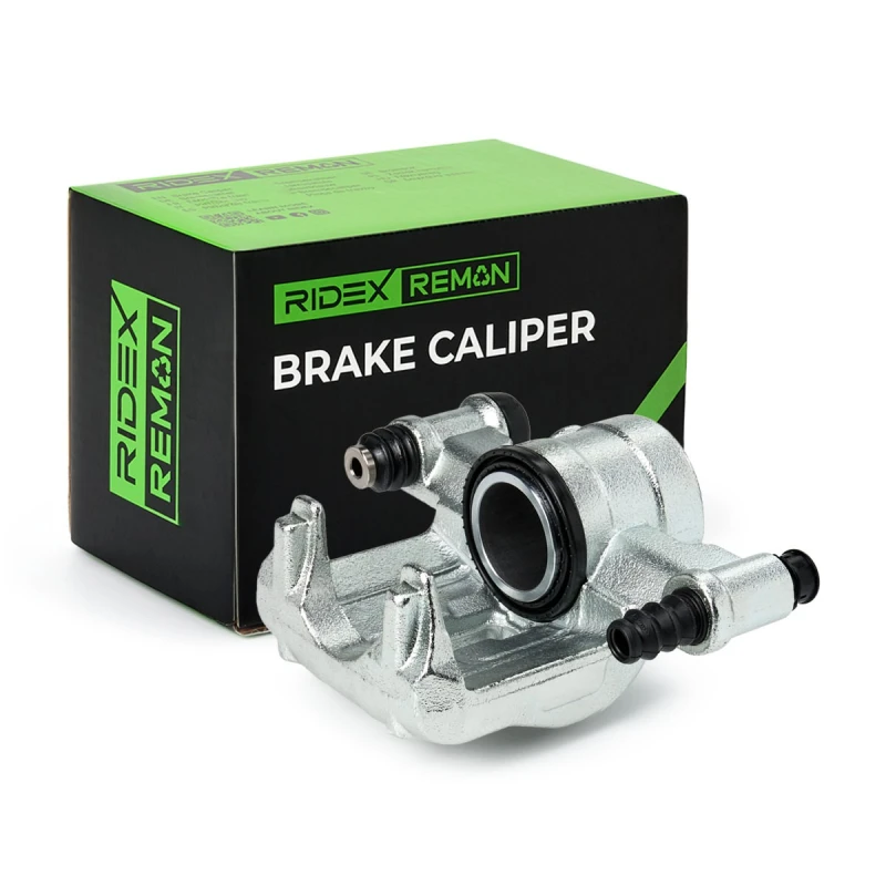 Image of RIDEX REMAN 78B2905R Brake caliper Rear Axle Left Grey Cast Iron Brake Caliper (78)