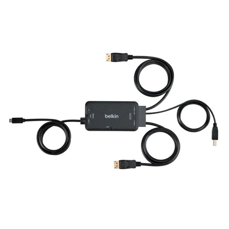 Image of Belkin F1DN2CCBL-CPN6T KVM extender Transmitter & receiver F1DN2CCBL-CPN6T