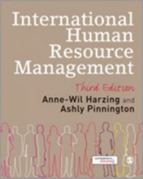 Image of International Human Resource Management by Anne-Wil Harzing Book