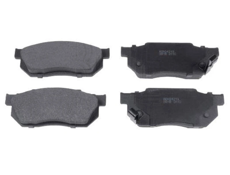 Image of Blue PRINT ADH24213 Brake pad set Front Axle, with acoustic wear warning, with anti-squeak plate Brake Pad Set,disc brake (402)