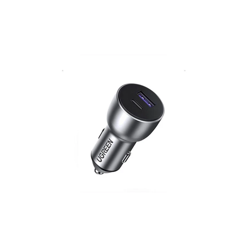 Image of Ugreen 52.2W Dual Car Charger USB-C and USB-A
