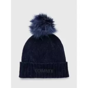 Image of Tommy Hilfiger Girls Youth Beanie - Blue