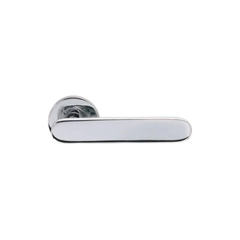 Image of Spira Brass Skyla Lever Door Handle Polished Chrome